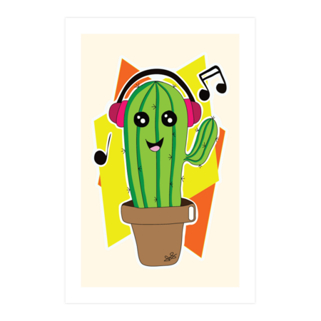 Musical Cactus by MenagerieofMayhem