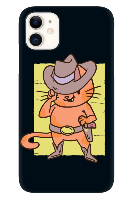 Meowdy Cowboy Cat by stevenart