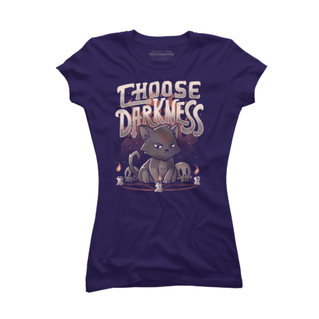 Choose Darkness Cute Evil Cat Gift by EduEly