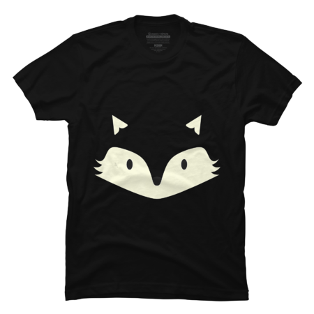 Funny Animal Face T-Shirt Cute Fox