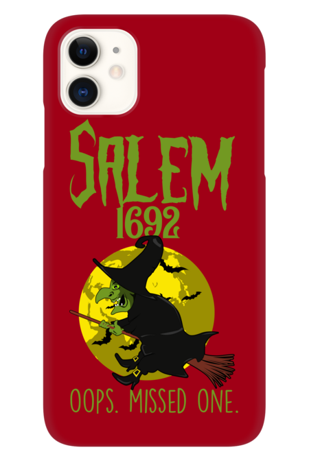 Salem 1692 Oops.Missed One. Funny Witch Gifts Witchcraft Lovers by lukesstore