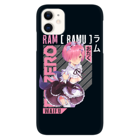 Cute Anime Girl Ram, Re:Zero, Ram ReZero, Waifu by Newsaporter