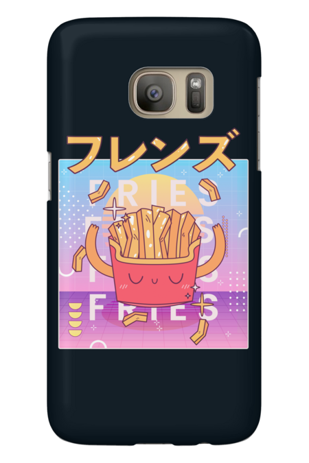 Funny Retro 90s Japanese Kawaii French Fries is Best Friend