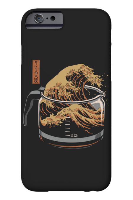 The Great Wave of Coffee by gloopz