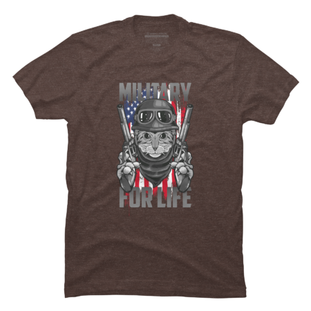 USA military cat - military for life by mickatchu