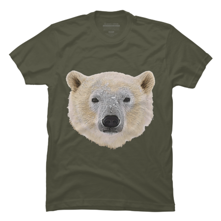 Polar Bear Face hypercarnivorous Snow Ice Cold Freeze by ThannedLines