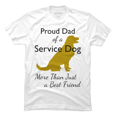 Mens Service Dog Dad Registered Support Animal