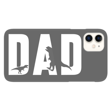 Dad Dinosaur | Funny Daddy Dinosaur Design by AmusingDesignCo
