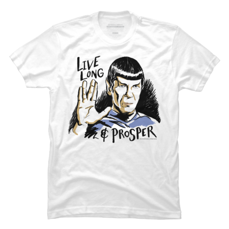 Star Trek Live Long and Prosper Spock  by Mattising for StarTrek
