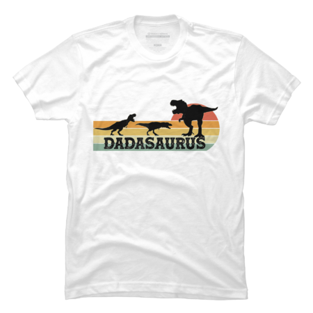 Fun DADASAURUS T-Rex Dinosaurs for Dad - Fathers Day by natasashoppu