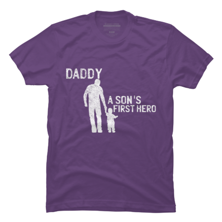 Fathers Day shirt gifts from Son First Hero Daddy