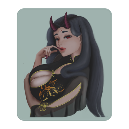 Oc demon girl by alexhell