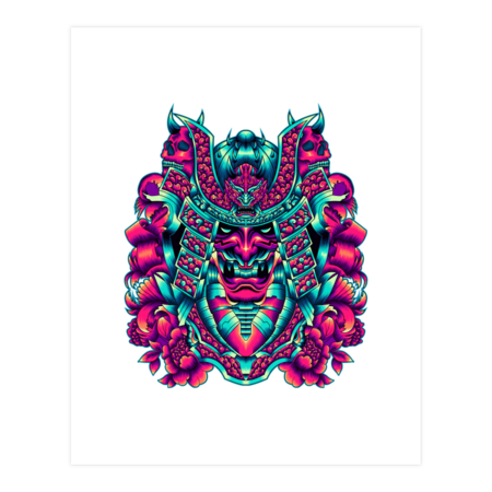 Oni Mask from the future by MarcianoGraphic