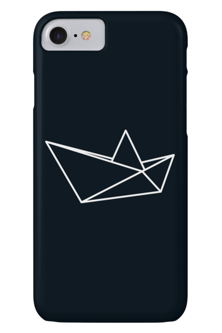 Minimal Paper Boat by vectalex