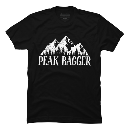 Peak Bagger Mountain Climbing Hiking Climber Rock Climber