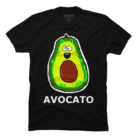 Avocado Avocato Funny Cat Gifts Vegan Avogato
