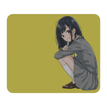 Anime Girl with School Uniform by OtakuFashion