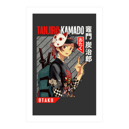 Demon Slayer, Tanjiro Kamado, Anime Art by Newsaporter