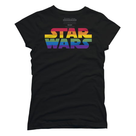 Star Wars Horizontal Rainbow Logo