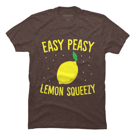 Easy Peasy Lemon Squeezy Funny Lemon Summer Lemonade by Avocato