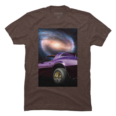 Classic car in Galaxy by Spindriftdesigns