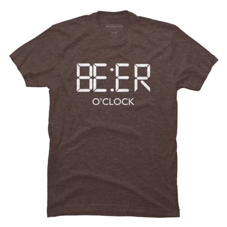 Beer O'Clock T-Shirt Beer Drinkers Gift Idea by KemBong