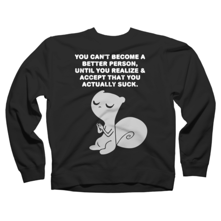 Better Person : Foamy The Squirrel by illwillpress