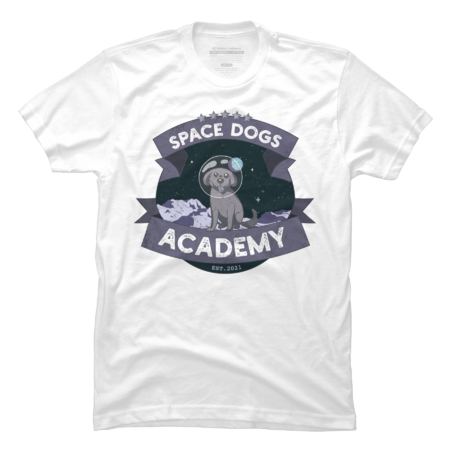 Funny Space Dogs Academy by artado