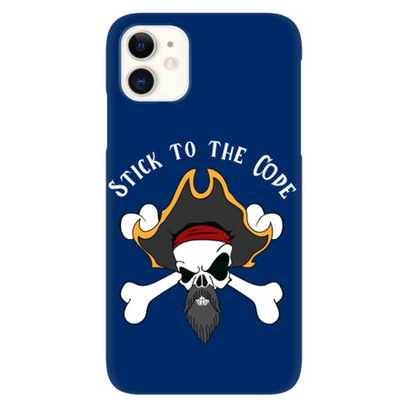 The Pirate Jolly Roger, Stick to the Code by DesignsbyDarrin