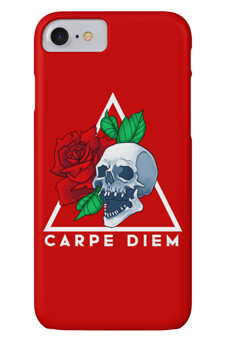Skull Rose Carpe Diem by dnlribeiro88