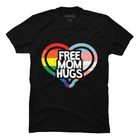 Free Mom Hugs Rainbow Pride by Avocato