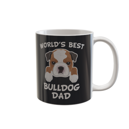 Bulldog Worlds Best Dad
