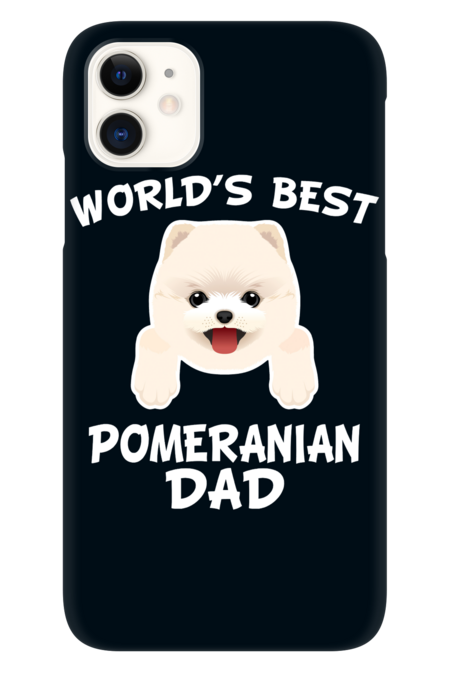 Pomeranian Worlds Best Dad