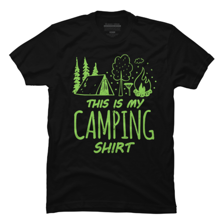 This Is My Camping Shirt T-Shirt Camper Gift Shirt