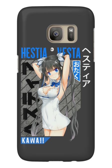 Hestia, The DanMachi, Cute Anime Sexy Waifu by Newsaporter