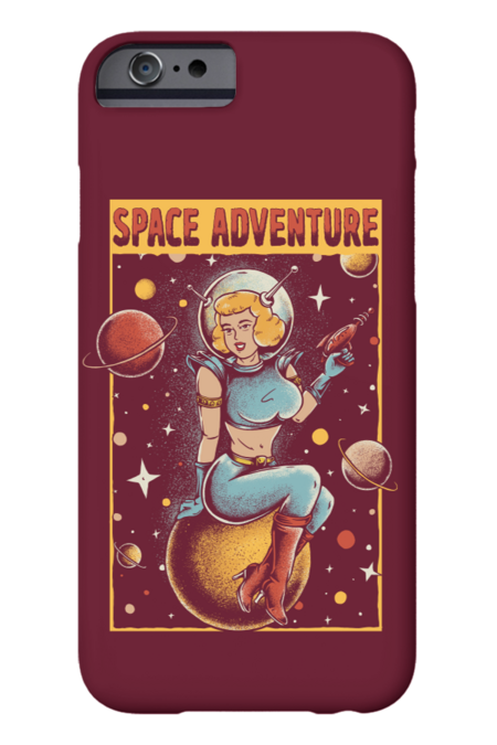 Space Adventure - Pin Up Astronaut Girl by Slikfreakdesign