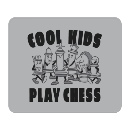 Cool Kids Play Chess by KaiHamilton