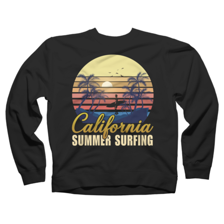 California Summer Surfing | Surf, Sand and Sea by AmusingDesignCo