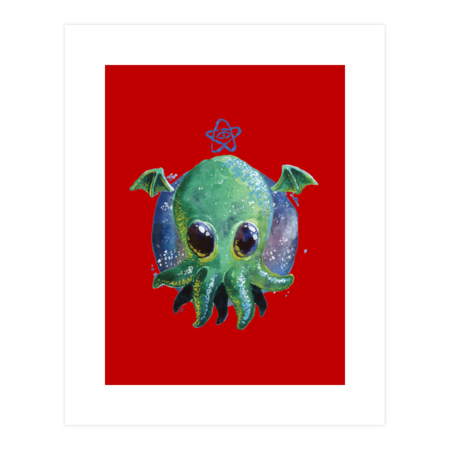 Cute Cthulhu by studiomootant