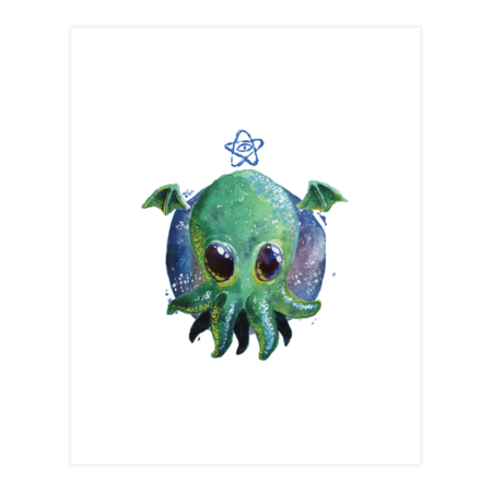 Cute Cthulhu by studiomootant