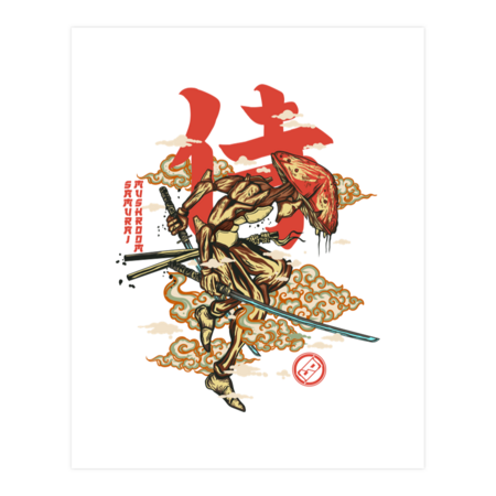 Samurai Mushroom attack by pilipsjanuarius