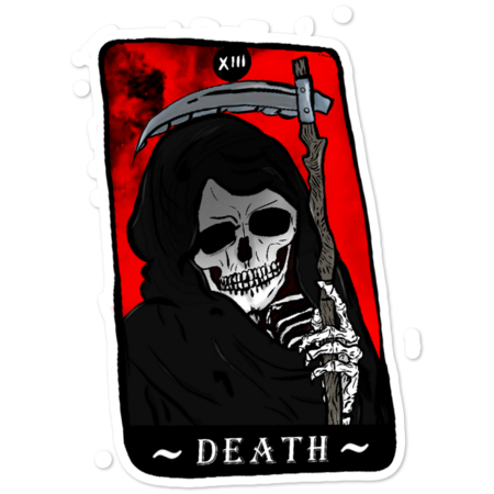Death Tarot Card (XIII)