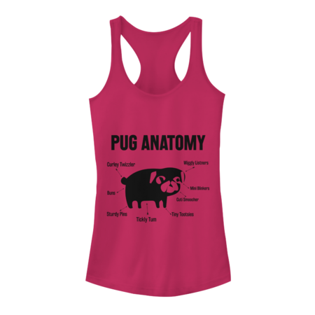 The Pug Anatomy by ryona
