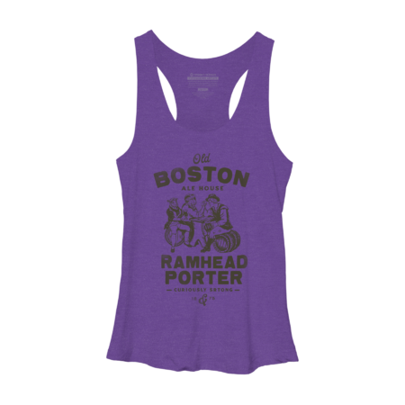Old Boston Ale House Ramhead Porter. Vintage Beer &amp; Travel Art by TheWhiskeyGinger