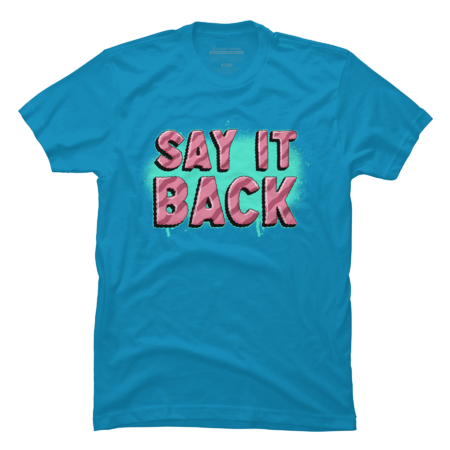 Say it Back - Bubble wiggle letters by DamnBonesShop