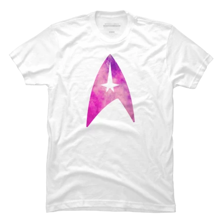 Pink Gradient Logo  for StarTrek