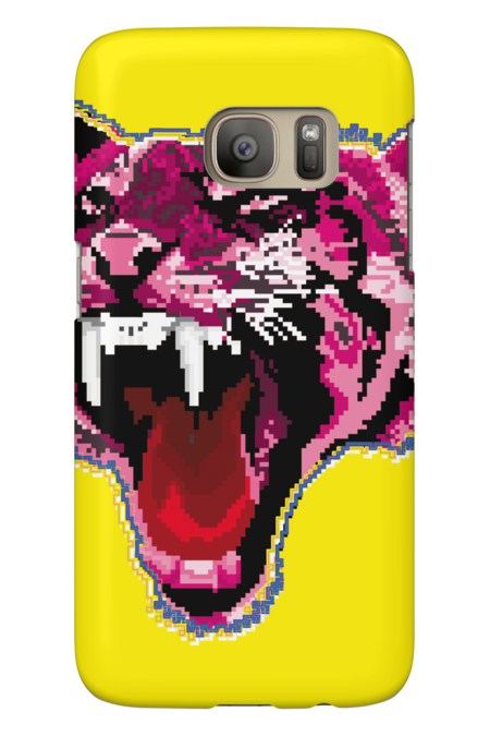 Pixel Tiger by weckywerks