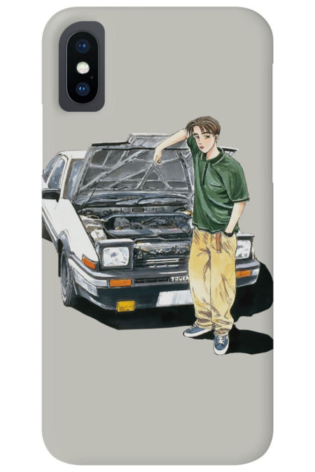 Anime Takumi Fujiwara T-shirt &amp; Accessories by OtakuFashion