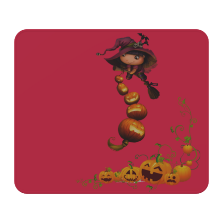 Graphic Style Halloween witch by SanyaWildman