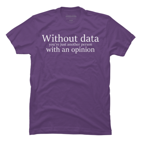 Without data you're just another person by ZeusSE